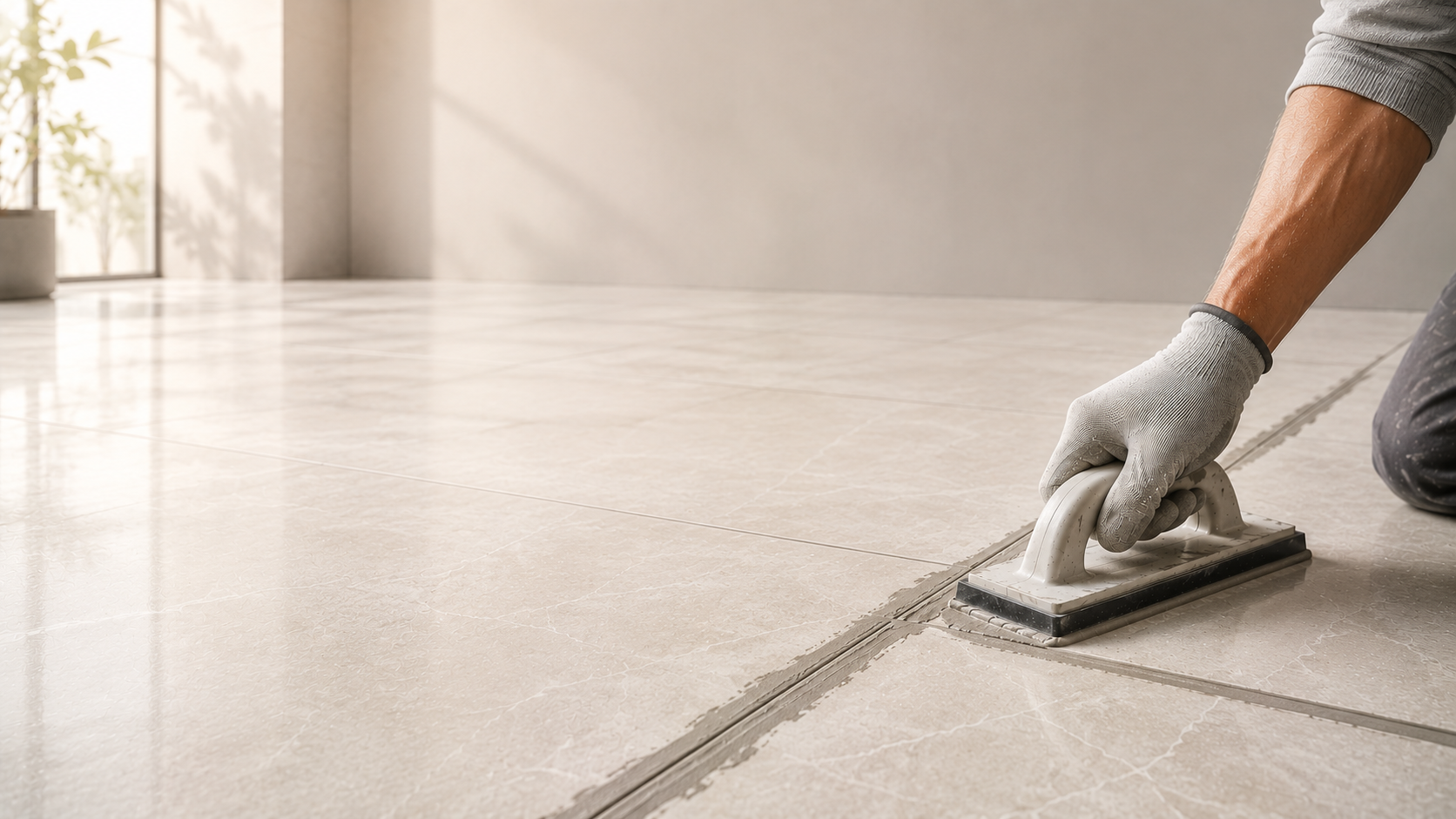 Tile adhesive